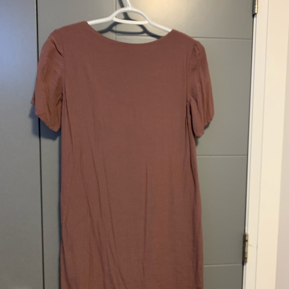 Light burgundy dress, size s - Picture 2 of 3